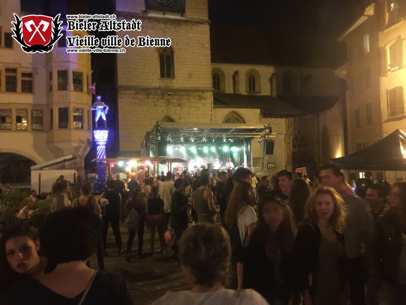 Altstadtchilbi in der Bieler Altstadt vom 28.-30.08.2015